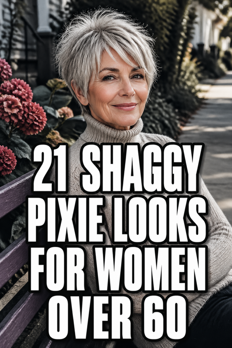 21 Shaggy Pixies for Women Over 60 That Look Fresh