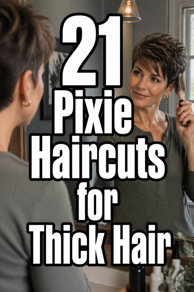 21 Pixie Haircuts for Thick Hair That Look Light