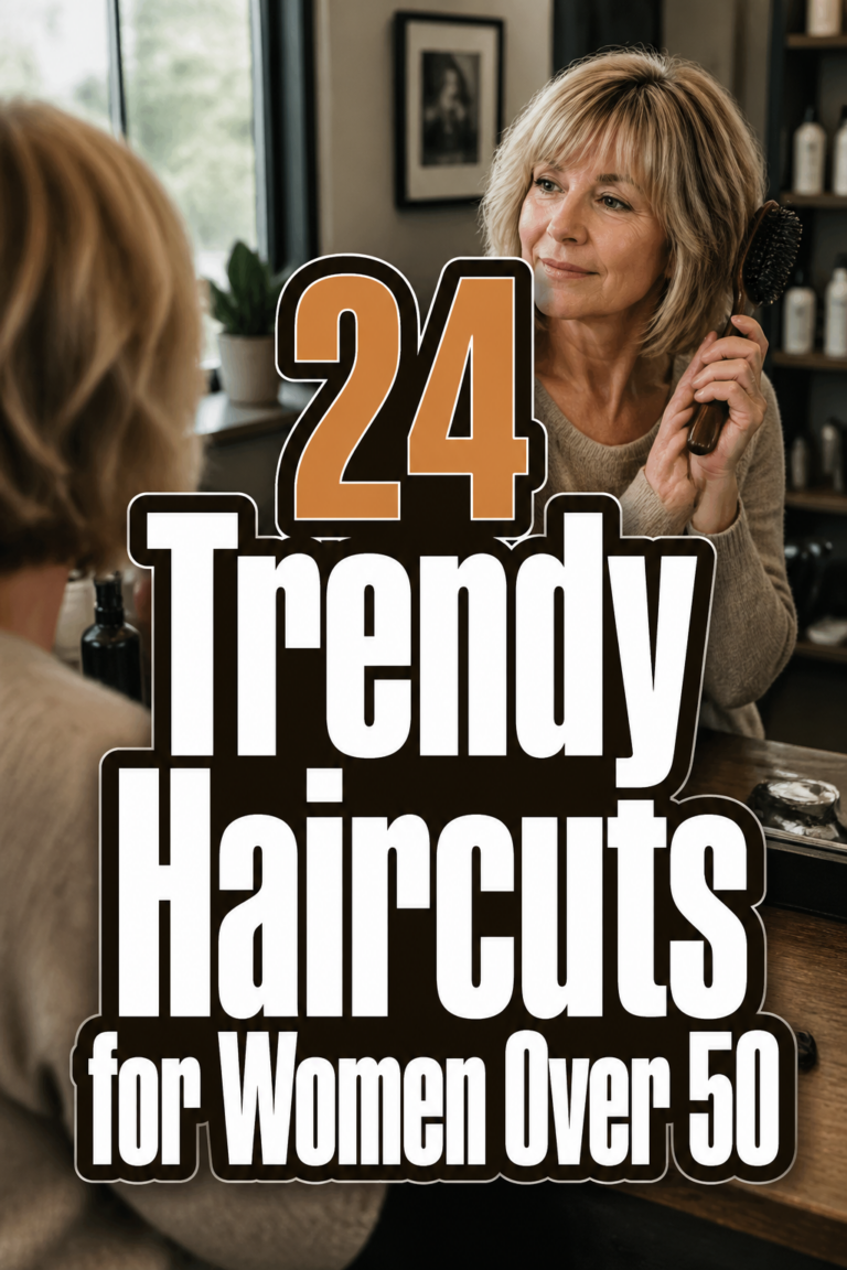 24 Chic Trendy Haircuts for Women Over 50