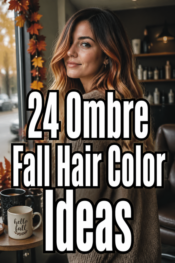 24 Ombre Fall Hair Color Ideas for the Season