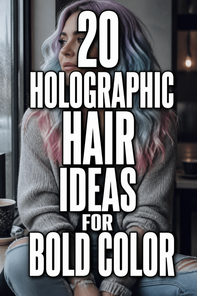 20 Holographic Hair Ideas for Bold Color