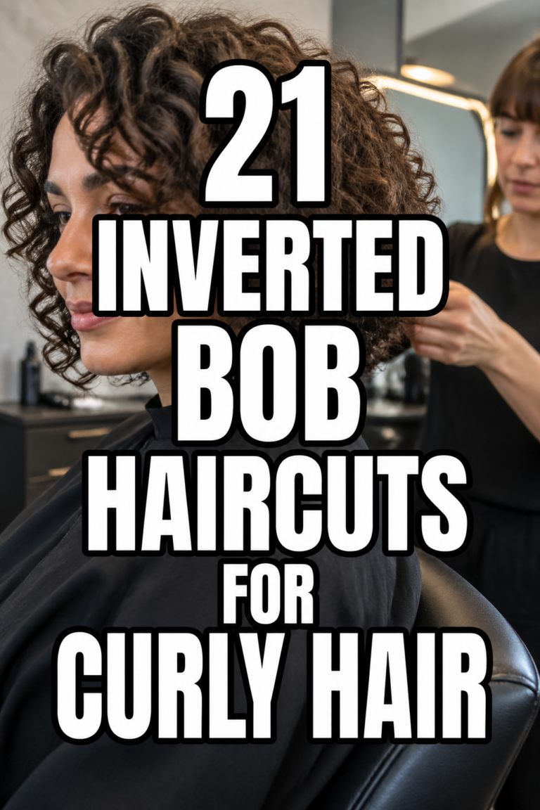 21 Inverted Bob Hairstyles for Curly Hair