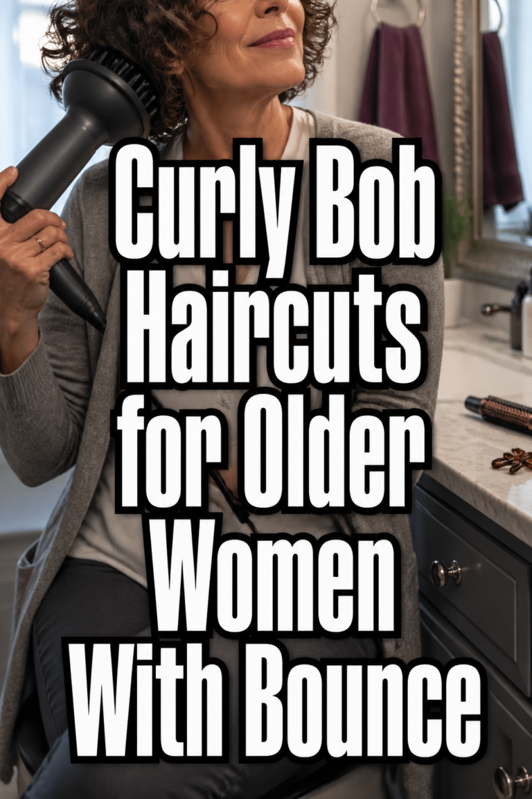 21 Curly Bob Hairstyles for Older Women With Bounce