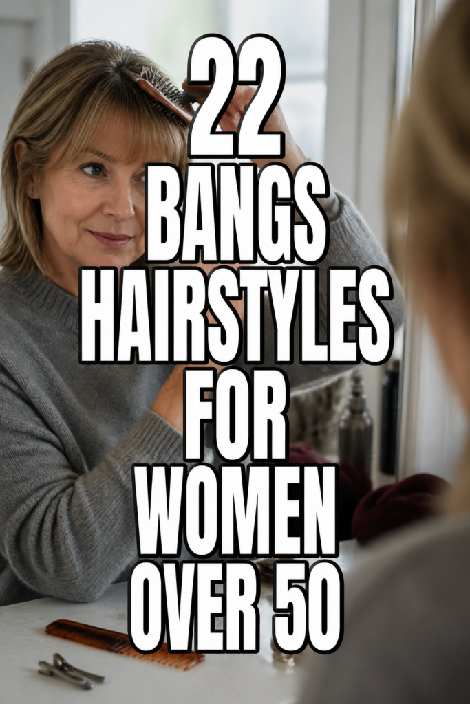 22 Hairstyles With Bangs for Women Over 50