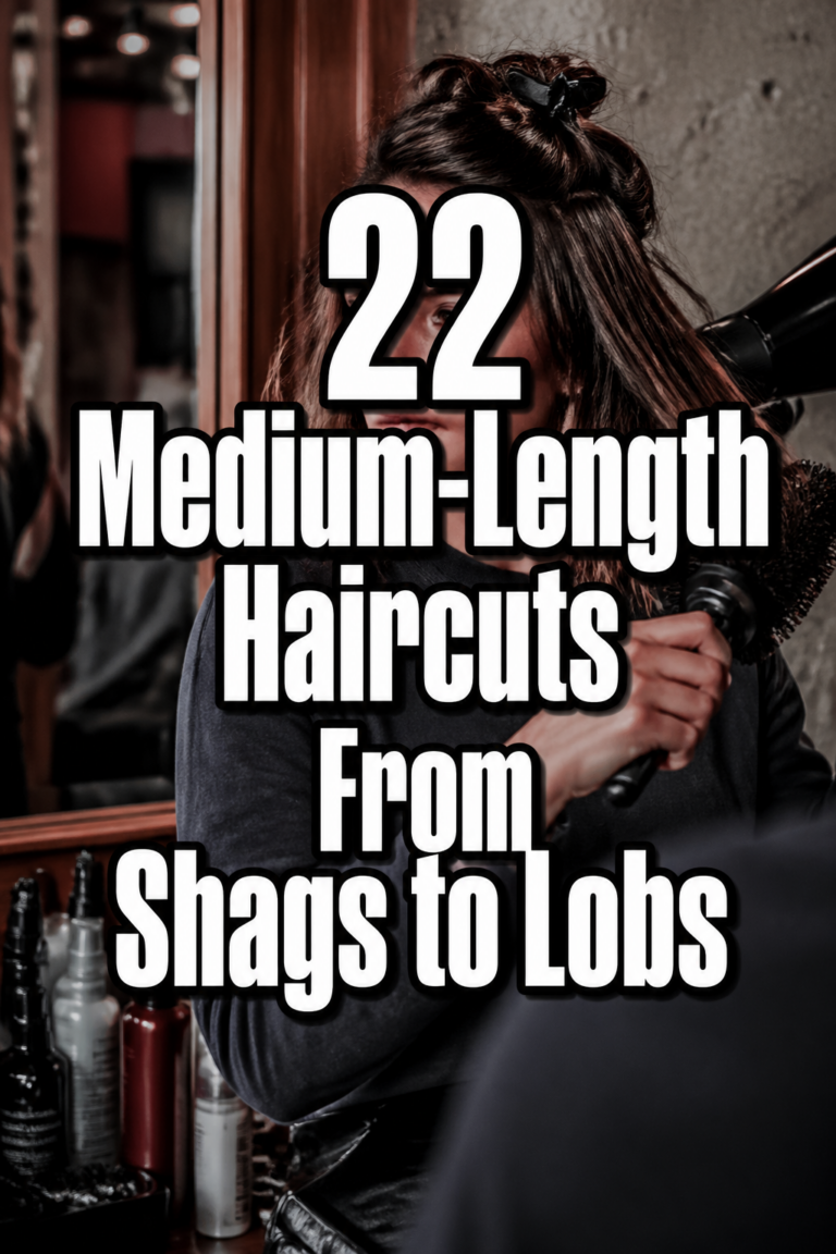 22 Medium-Length Hairstyles From Shags to Lobs
