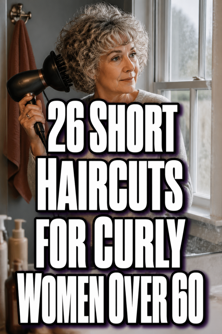 26 Stylish Short Haircuts for Curly Women Over 60
