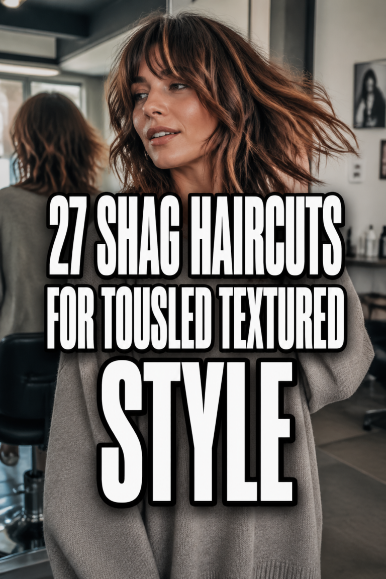27 Shag Haircuts for a Tousled, Textured Style