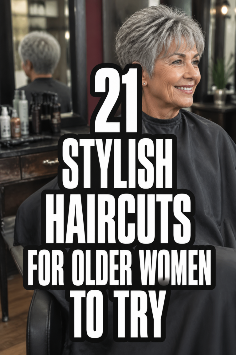 21 Stylish Haircuts for Older Women to Try