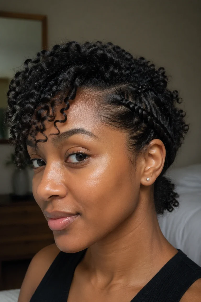 13 Side Lace Braids for 3B and 3C Curly Hair