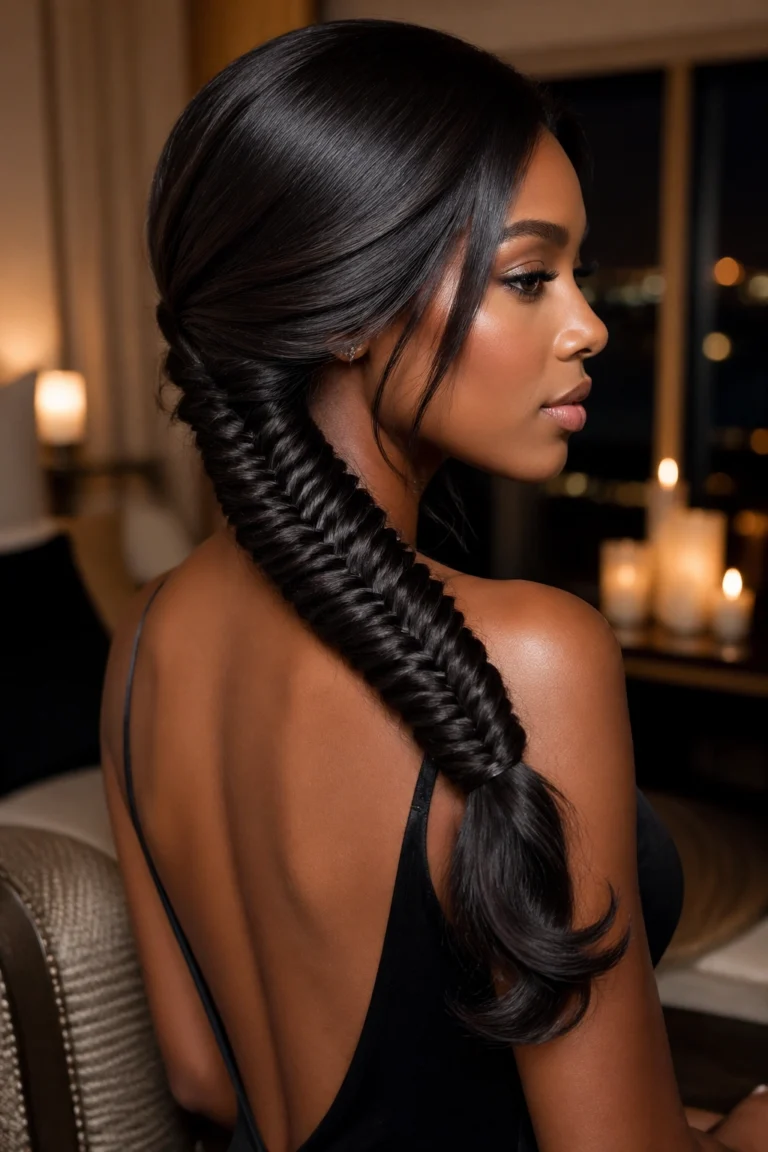22 Fancy Braids for Black-Tie Wedding Receptions