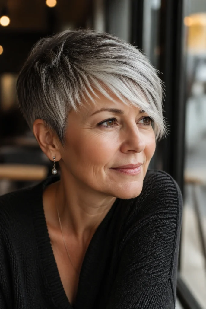 20 Pixie Hairstyles for Women Over 50 That Feel Bold
