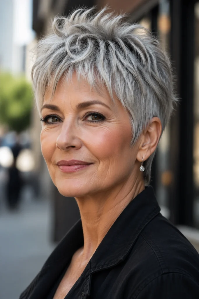 25 Shaggy Hairstyles for Older Women