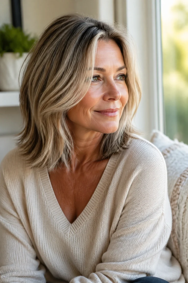 22 Wash and Wear Hairstyles for Women Over 50