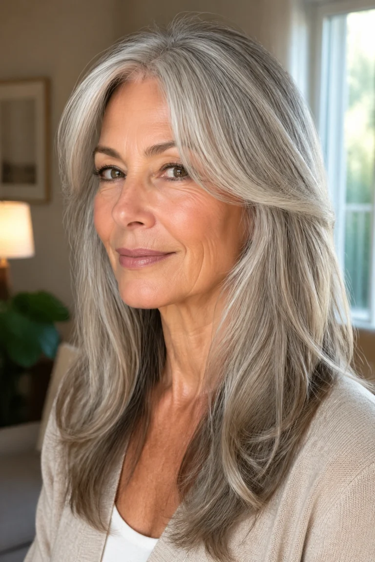 18 Long Hairstyles for Women Over 60 That Aren’t Boring
