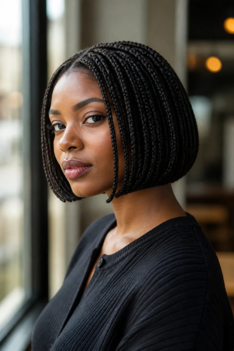 22 Short Braids for Type 4 Natural Hair