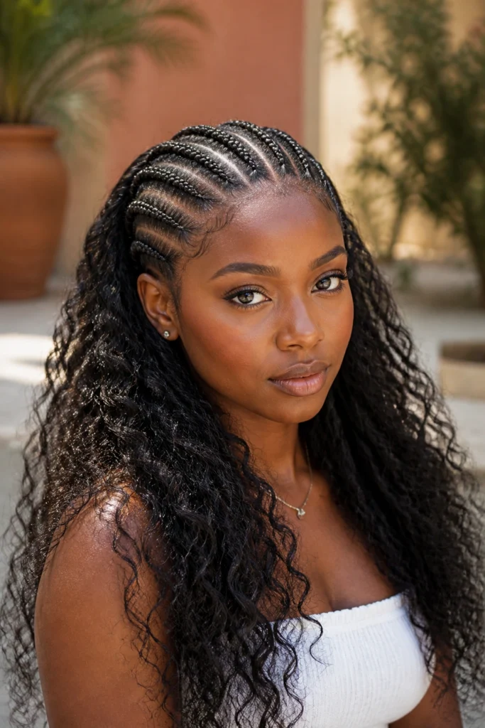 22 Boho Braids on Type 4 Coily Hair