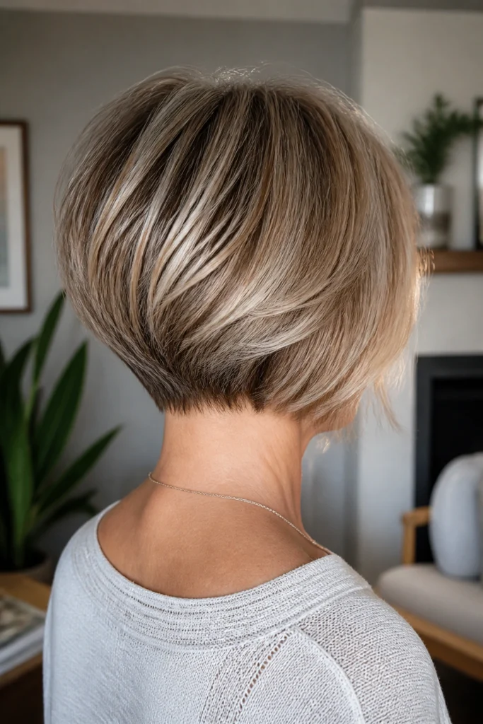 24 Layered Bob Haircuts for Women Over 50