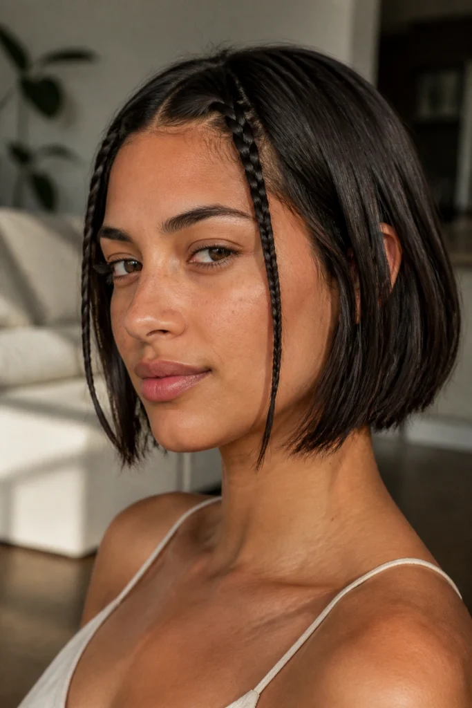 17 Braid Styles That Work With a Chin-Length Bob
